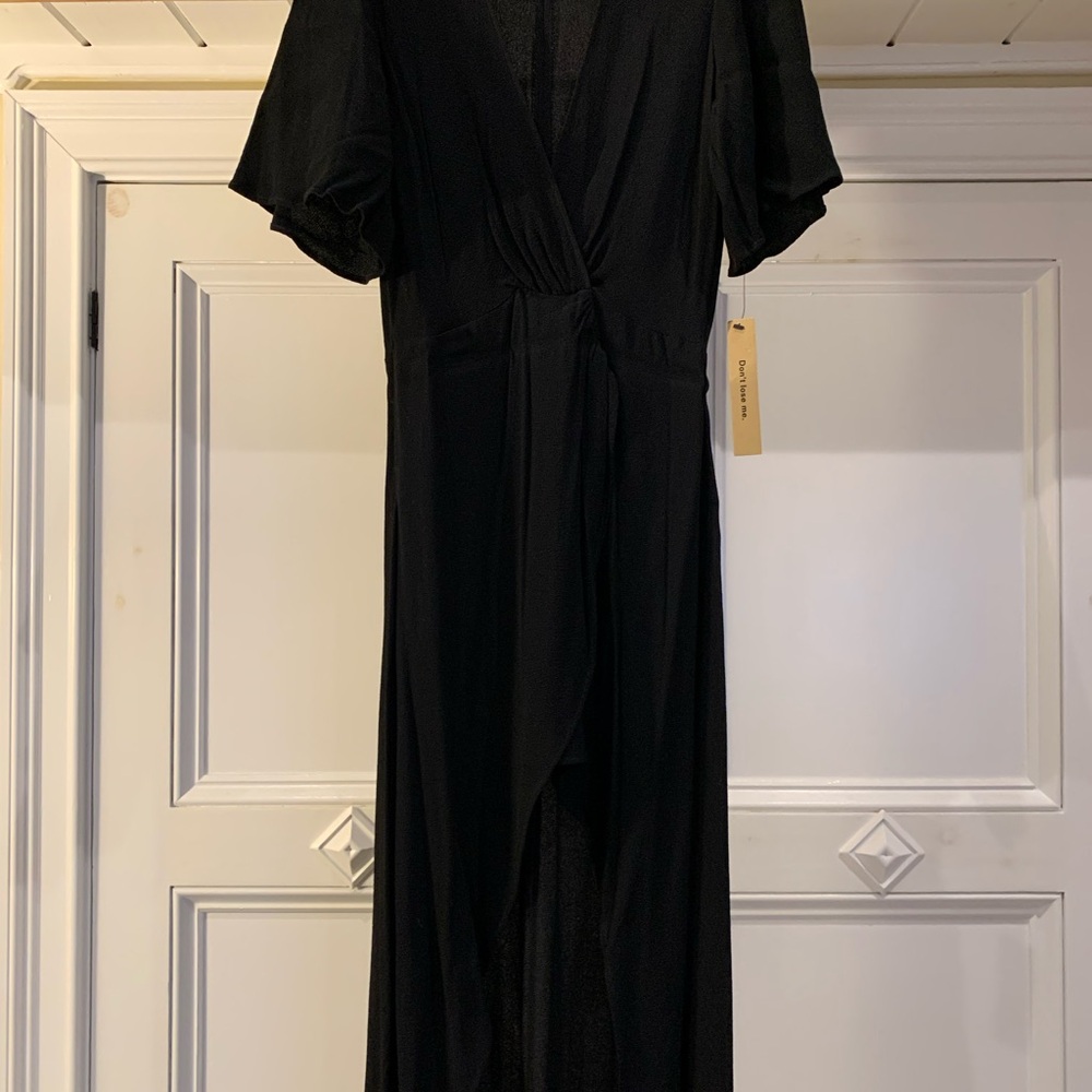 Reformation Black Maxi Dress